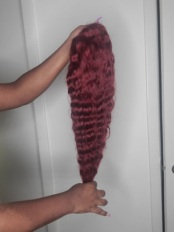 Peruvian Burgundy (99J) Frontal Wig