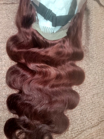 “Ready To Go” Auburn Body Wave Wig