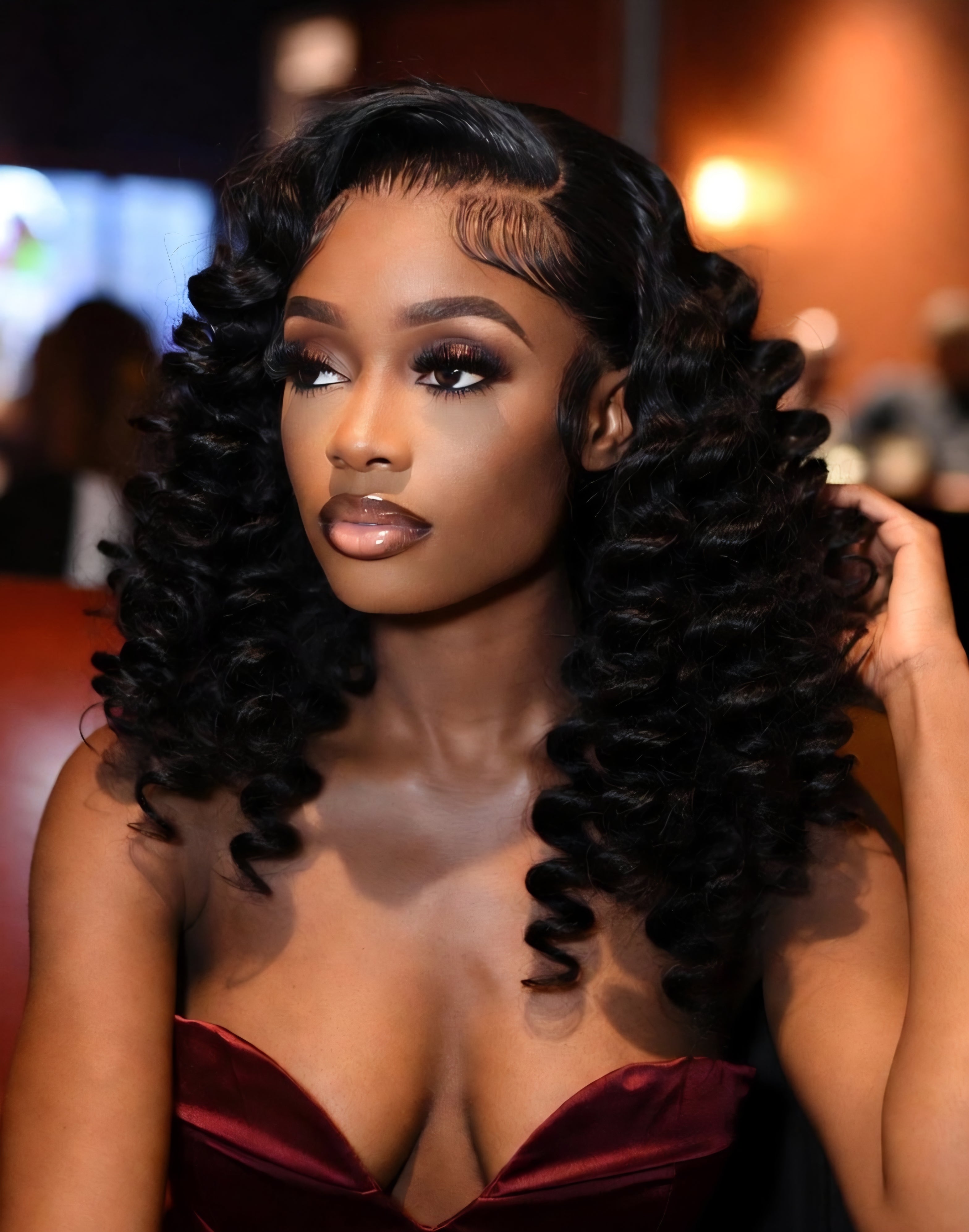 Loosewave satin kiss