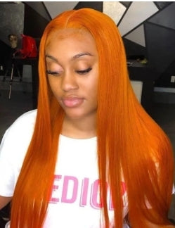 Peruvian Ginger Closure Wig