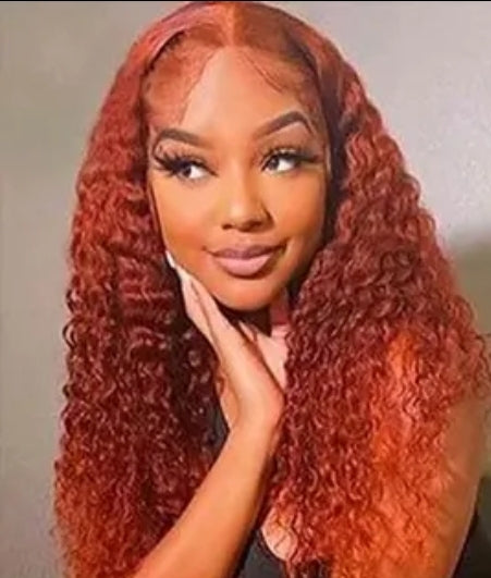 Peruvian Ginger Frontal Wig