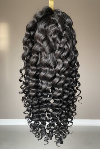 Natural Black Loosewave wig